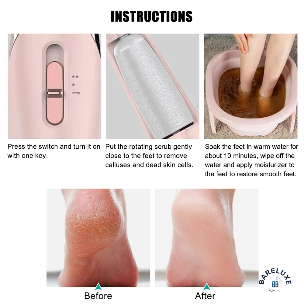 BareLuxe Electric Callus Remover